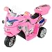 Ride on Toy, 3 Wheel Motorcycle Trike for Kids by Rockin' Rollers - Battery Powered Ride on Toys for Boys and Girls, 2 - 5 Year Old - Pink FX