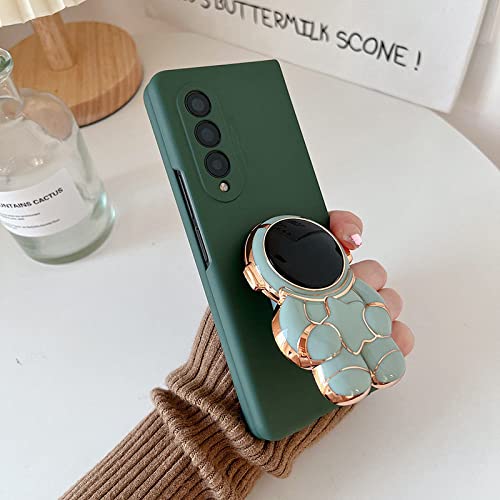 Coque Samsung Galaxy Z Fold 4 5G rigide noire avec bague support - 3