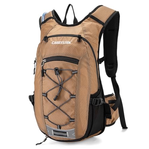 Carey STENHydration Backpack Cycling Pack Equipped 2L Water Bag(Khaki) - image 9