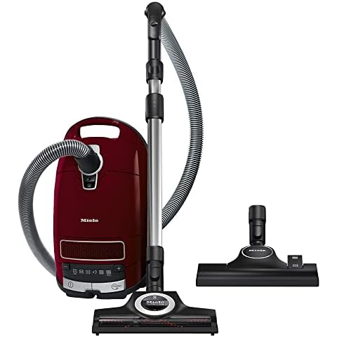 Miele Complete C3 Cat & Dog - Bodenstaubsauger mit Beutel, Power Efficiency Motor, Turbobürste für Tierhaare, Geruchsfilter und Active AirClean Filter Cover