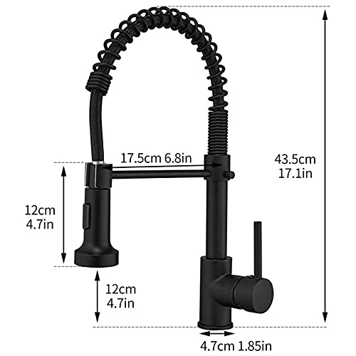 Robinet d'évier de cuisine avec pulvérisateur double fonction eau chaude et froide