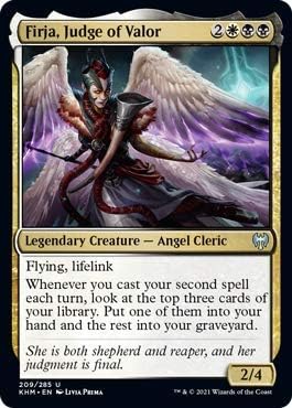 Magic: The Gathering - Firja, Judge of Valor - Foil - Kaldheim