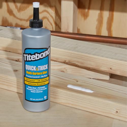 Image of Franklin International 2404 Titebond Wood Molding Glue, 16-Ounces, Beige, (Pack of 2)