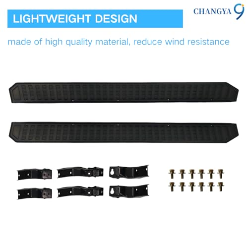 Barras Transversales de Techo de Aluminio Negro para Toyota Land Cruiser miniatura 3