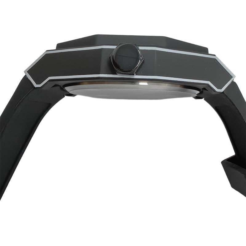 Image of 2D Sketch Watch for Men and Women Simple Analog Casual Wrist Watch with Unique Dial Design