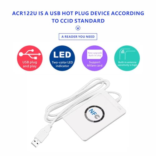 Cloneur de carte ACR122U pour ne plus jamais perdre vos accès RFID et IC - 6