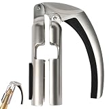 KAGEYMB Ouvre Bouteille Multi Fonction En Zinc Argenté Tire Bouchon Mécanique Adapté À L’Arthrite Et Force Faible Décapsuleur Pour Champagne, Vin Et Bière Pull Compatible Tous Bouchons