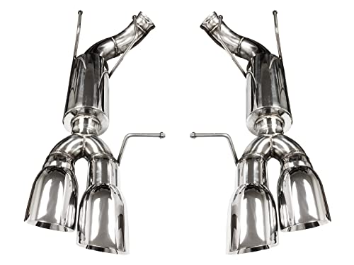 NXTSTEP PERFORMANCE Axle Back Exhaust System compatible with 2013-2014 Ford Mustang GT-500 EX3050
