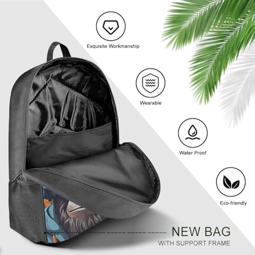 Monkey Backpack 17 Inch Large Capacity Casual Daily Commuter Backpack3