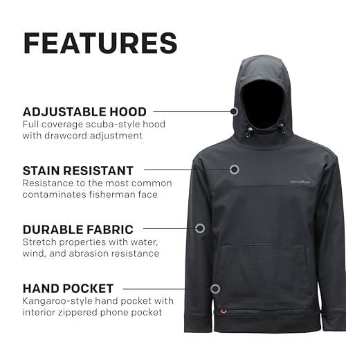 Grundéns Kryall Hoodie, Black, XX-Large4