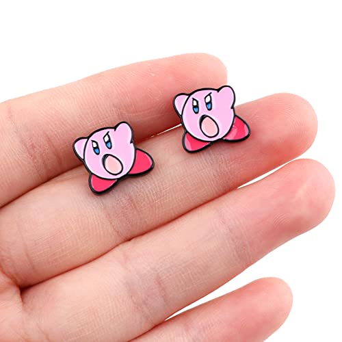 Anime Kiry Earrings Stud, Metal Cartoon Ear Stud For Girls Women And Men #TOP3
