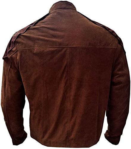 Elegant Colonial Old Tv Series Galactica Battle star Viper Pilot Suede Leather jacket-AS/NZ-72190743