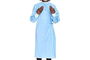Health 99284 Basics Non-Reinforced Surgical Gown, Sterile, Regular, Large (Case of 20)