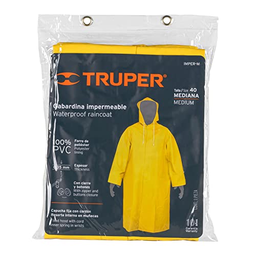 Consejos para Comprar Impermeable Gabardina del mes. 15 Impermeable Gabardina marca TRUPER (3)