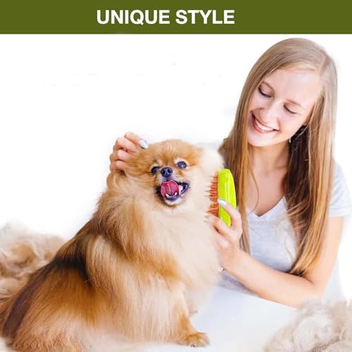 Image of 3-in-1 Pet Grooming Set for Dogs & Cats | Nail Clipper with Safety Lock + Steam Massage Brush + Silicone Glove Brush | Trimming, Bathing, Detangling & Fur Removal | Safe & Easy Home Grooming