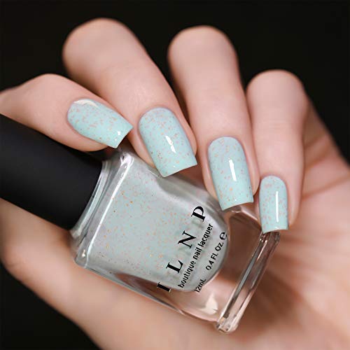 Image of ILNP Pinkies Up - Robin Egg Blue Speckled Nail Polish