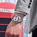 LACZ DENTON Pagani Design 1718 Panda Dial Men's Chronograph Watches Japan VK64 Movement Stianless Steel 100M Waterproof Men Fashion Casual Watch (Pink)
