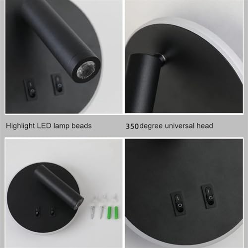 Aplique de pared LED para cabecera ajustable: iluminación cálida y moderna para tu dormitorio 5