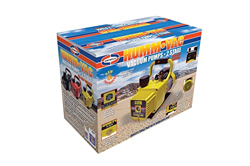 Uniweld Hvp6 Vacuum Pump, 6 Cfm, Yellow #TOP3