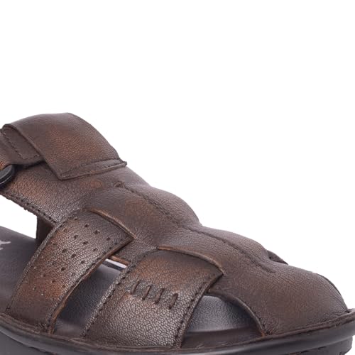 Image of Buckaroo SAFARI NEW Genuine Leather Casual Closed Sandal for Men