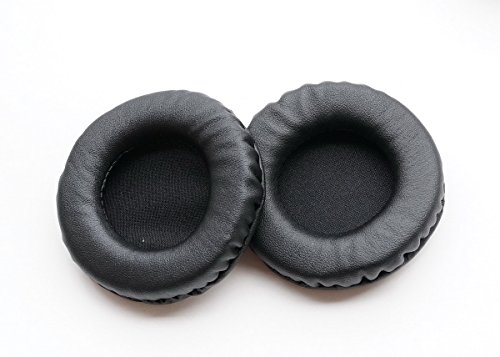 Audífonos, Electronics V-MOTA Almohadillas de Repuesto para Auriculares Pioneer SE-MJ503 SE-MJ751 SE-MJ741 SE-MJ721 SE-MJ771, 70mmmm, Negro