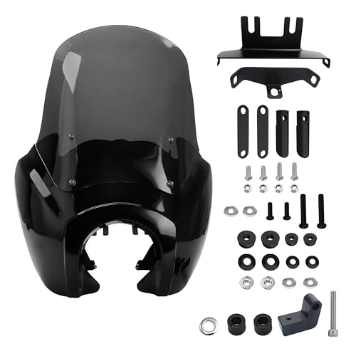 Carénage droit de moto anti-vibrations Softail FXBB pour éliminer la pression de l'air