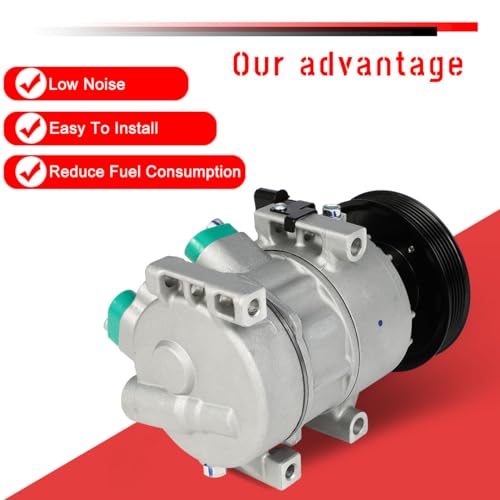 Image of CCIYU AC Compressor w /Clutch for Kia Rio L4 1.6L 2012-2017