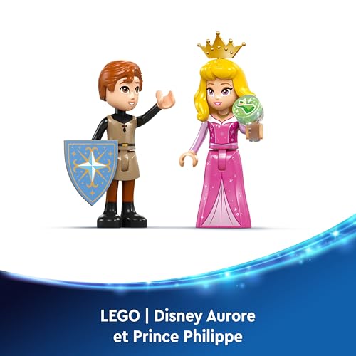 LEGO ǀ Disney Princess Maléfique en Dragon, Jouet de Construction pour Les Enfants et Les Fans de La Belle au Bois Dormant, Cadeau Amusant pour Filles et Garçons dès 7 Ans 43240