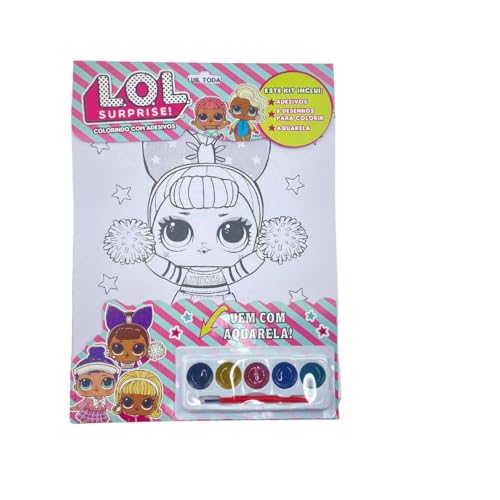 L.O.L. surprise! - Colorindo com adesivos L.O.L. surprise! - Colorindo com adesivos - Imagem 3