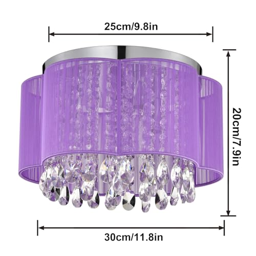 Chandelier-for-Bedroom-Small-Crystal-ChandelierBedroom-Chandelier-Ceiling-Light-Fixture-with-3-Lights-Purple-Chandelier-for-Girls-Room-Closet-Nursery