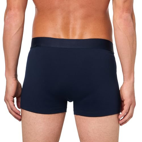 Lacoste Men's Cotton Stretch Diagonal Print Trunks, 3-Pack3