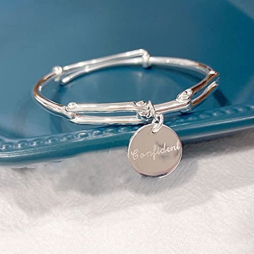 SUWIAKLALL Pulseira feminina de latão substituição ajustável elegante ornamento