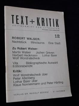 Paperback Robert Walser. Neufassung. [German] Book