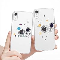 Yoedge 2 Cover Per IPhone 14 Pro 6,1″ – Trasparenti Morbide In TPU E Silicone, Antiurto, Con Disegni Aesthetic (Prato Selvaggio) - 5