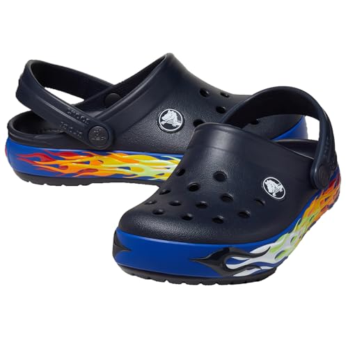 Image of Crocs Boys' Crocband Cars Lightning McQueen Light Up Clogs