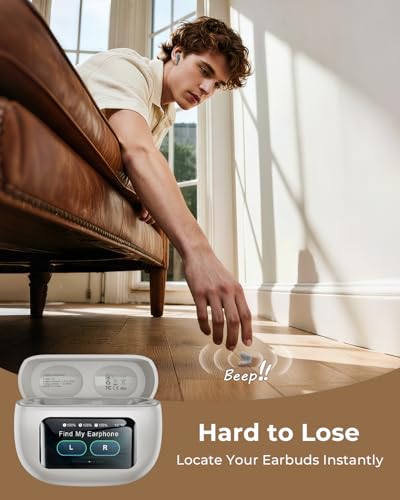 Wireless Earbuds, Ear Buds Active Noise Cancelling with Charging Case, 6.0 Bluetooth Earbuds with AI Clear Calls, 40H Playtime for Sports & Working, Stereo Sound Headphones for iPhone/Android/iPad - 9