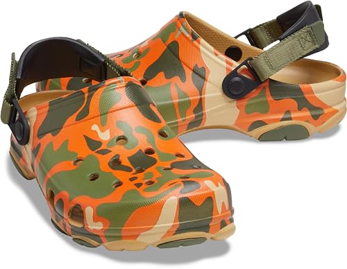 Image of Crocs Classic Men's Clogs, Tan Multi, 43 /44 EU