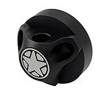 VMS Racing Antenna HOUSING BASE COVER in BLACK Billet Aluminum for Jeep Wrangler JK Sahara Sport Rubicon Unlimited Freedom Fifty 2007 2008 2009 2010 2011 2012 2013 2014 2015 2016 2017