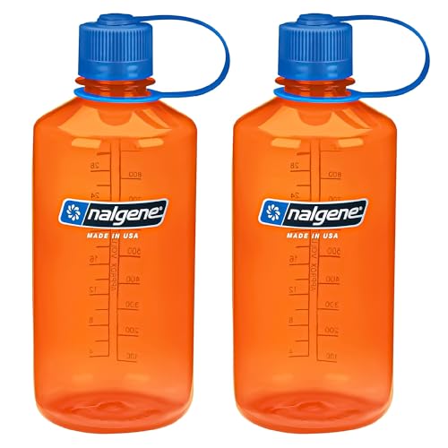 Sustain BPA-Free Narrow Mouth Water Bottle 32 oz (2-Pack)