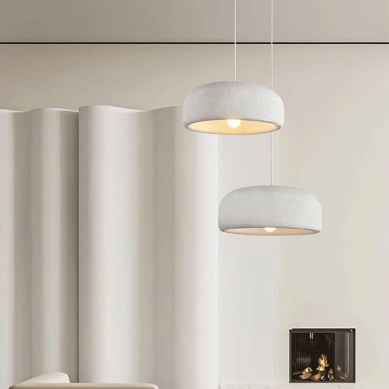Suspension blanche salon lustre de comptoir ajustable hauteur - 5