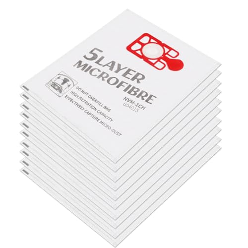 15 Sac pour Aspirateur Numatic 604.015 F_R Henry Hetty Hoover NVM1CH