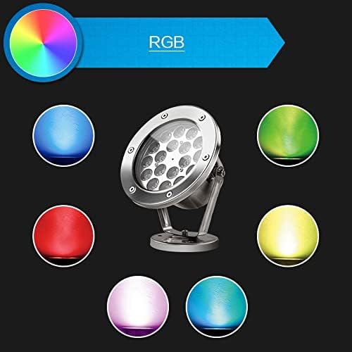 Miniatura 2 de ZeZhen - Lámparas de paisaje IP68 LED para fuente de luz LED subacuática impermeable estanque sumergible luces de piscina jardín hotel club fiesta