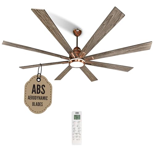 Image of KUHL Polariz Super 72 1800mm 65% Power Saving BLDC Ceiling Fan With Remote |Down&Night Light|Low Noise|Iot -Operate Via Mobile & Alexa | Reverse Mode |Free Installation | Teak