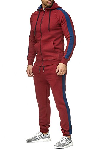 Tazzio Survêtement de sport pour homme - 18208, Bordeaux, S