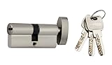 Shrida 70mm Brass Ultra Security Cylinder Lock with Knob | Includes 3 Ultra-Precision Keys