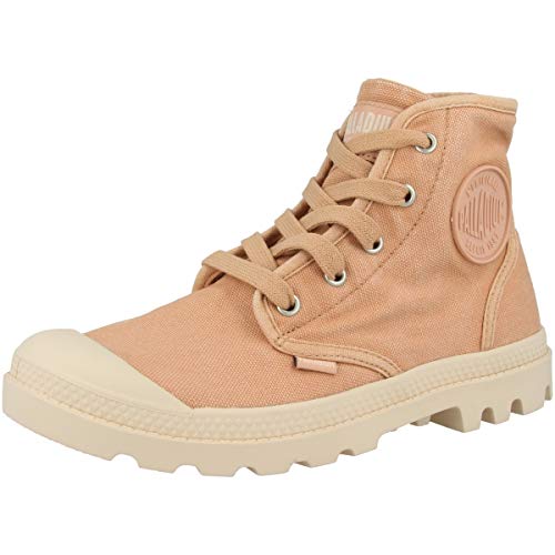 Image of Palladium Pampa Hi Men's Outdoor Boots | Hiking, Trekking & Riding Ankle Boots | Stonewashed Canvas, All-Season, Quick-Dry
