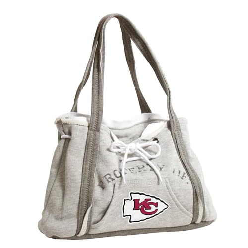 Littlearth NFL Kansas City Chiefs Hoodie Purse Team Color 9.5 x 15.5 x 4