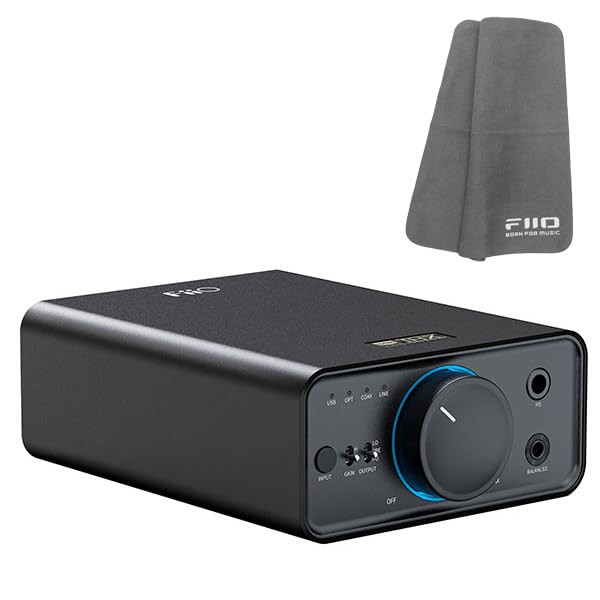 Amazon.co.jp: 《ロゴ入りクロスプレゼント》FIIO DAC内蔵 ヘッドホン 