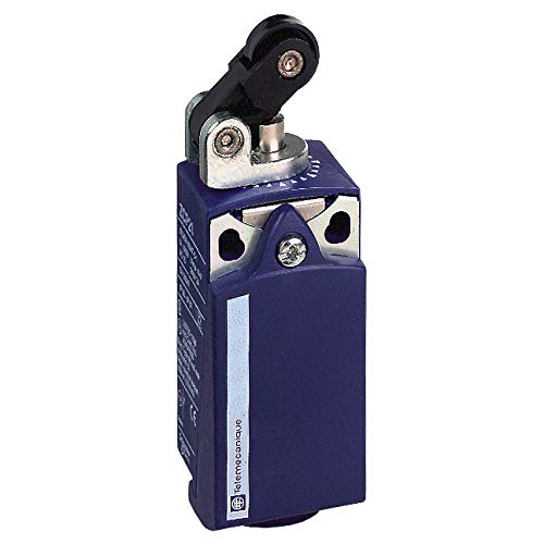 Schneider Electric XCKP2121G11 Limit Switch Xckp, Th.Plastic Roller Lever Plung. Hor, 1Nc+1No, Snap, Pg11