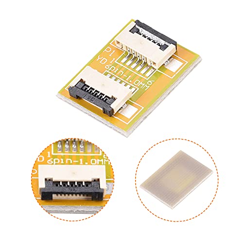 Kit conector extensión PCB 4 pines y cable plano flexible miniatura 4